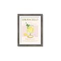 Picture of  Limoncello Drink _GroupedProduct_Rectangle_Portrait_Framed_Matted_