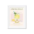 Picture of  Limoncello Drink _GroupedProduct_Rectangle_Portrait_Framed_Matted_