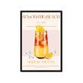 Picture of Sex on the Beach Drink _GroupedProduct_Rectangle_Portrait_Framed_Matted_