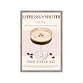 Picture of Espresso Martini _GroupedProduct_Rectangle_Portrait_Framed_Matted_