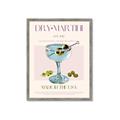 Picture of Classic Martini Charm _GroupedProduct_Rectangle_Portrait_Framed_Matted_