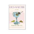 Picture of Classic Martini Charm _GroupedProduct_Rectangle_Portrait_Framed_Matted_