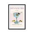 Picture of Classic Martini Charm _GroupedProduct_Rectangle_Portrait_Framed_Matted_