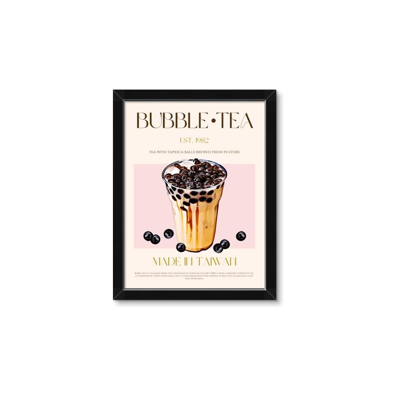 Picture of Taiwanese Bubble Tea _GroupedProduct_Rectangle_Portrait_Framed_Matted_