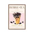 Picture of Taiwanese Bubble Tea _GroupedProduct_Rectangle_Portrait_Framed_Matted_