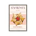 Picture of Indian Fried Samosas _GroupedProduct_Rectangle_Portrait_Framed_Matted_