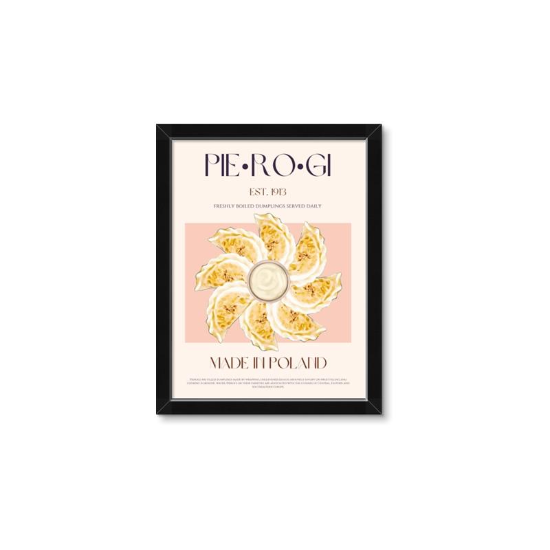 Picture of Polish Dumpling Delight _GroupedProduct_Rectangle_Portrait_Framed_Matted_