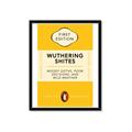 Picture of Wuthering Shites Typography Poster _GroupedProduct_Rectangle_Portrait_Framed_Matted_