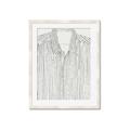 Picture of Stripedshirt _GroupedProduct_Rectangle_Portrait_Framed_Matted_