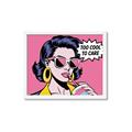 Picture of Too Cool To Care _GroupedProduct_Rectangle_Landscape_Framed_Matted_