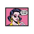 Picture of Too Cool To Care _GroupedProduct_Rectangle_Landscape_Framed_Matted_