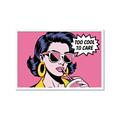 Picture of Too Cool To Care _GroupedProduct_Rectangle_Landscape_Framed_Matted_