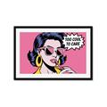 Picture of Too Cool To Care _GroupedProduct_Rectangle_Landscape_Framed_Matted_
