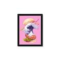 Picture of kanagawa burger _GroupedProduct_Rectangle_Portrait_Framed_Matted_