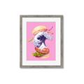 Picture of kanagawa burger _GroupedProduct_Rectangle_Portrait_Framed_Matted_