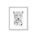 Picture of Lovely leopard _GroupedProduct_Rectangle_Portrait_Framed_Matted_
