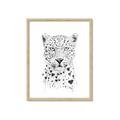 Picture of Lovely leopard _GroupedProduct_Rectangle_Portrait_Framed_Matted_
