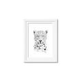 Picture of Lovely leopard _GroupedProduct_Rectangle_Portrait_Framed_Matted_