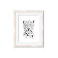 Picture of Lovely leopard _GroupedProduct_Rectangle_Portrait_Framed_Matted_