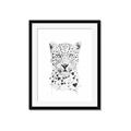 Picture of Lovely leopard _GroupedProduct_Rectangle_Portrait_Framed_Matted_