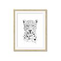 Picture of Lovely leopard _GroupedProduct_Rectangle_Portrait_Framed_Matted_