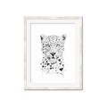 Picture of Lovely leopard _GroupedProduct_Rectangle_Portrait_Framed_Matted_