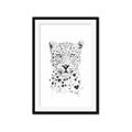 Picture of Lovely leopard _GroupedProduct_Rectangle_Portrait_Framed_Matted_