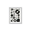 Picture of Retro Data _GroupedProduct_Rectangle_Portrait_Framed_Matted_