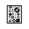 Picture of Retro Data _GroupedProduct_Rectangle_Portrait_Framed_Matted_