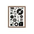 Picture of Retro Data _GroupedProduct_Rectangle_Portrait_Framed_Matted_