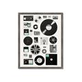 Picture of Retro Data _GroupedProduct_Rectangle_Portrait_Framed_Matted_