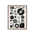 Picture of Retro Data _GroupedProduct_Rectangle_Portrait_Framed_Matted_