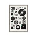 Picture of Retro Data _GroupedProduct_Rectangle_Portrait_Framed_Matted_