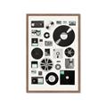 Picture of Retro Data _GroupedProduct_Rectangle_Portrait_Framed_Matted_