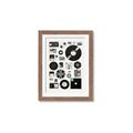 Picture of Retro Data _GroupedProduct_Rectangle_Portrait_Framed_Matted_