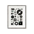 Picture of Retro Data _GroupedProduct_Rectangle_Portrait_Framed_Matted_