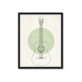 Picture of Guitar _GroupedProduct_Rectangle_Portrait_Framed_Matted_