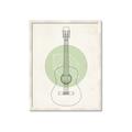 Picture of Guitar _GroupedProduct_Rectangle_Portrait_Framed_Matted_