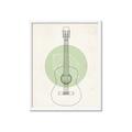 Picture of Guitar _GroupedProduct_Rectangle_Portrait_Framed_Matted_