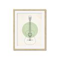 Picture of Guitar _GroupedProduct_Rectangle_Portrait_Framed_Matted_