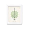 Picture of Guitar _GroupedProduct_Rectangle_Portrait_Framed_Matted_
