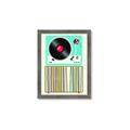 Picture of Vinyl Stack _GroupedProduct_Rectangle_Portrait_Framed_Matted_