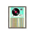 Picture of Vinyl Stack _GroupedProduct_Rectangle_Portrait_Framed_Matted_