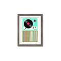Picture of Vinyl Stack _GroupedProduct_Rectangle_Portrait_Framed_Matted_