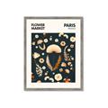 Picture of Flower Market Paris Poster _GroupedProduct_Rectangle_Portrait_Framed_Matted_