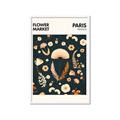 Picture of Flower Market Paris Poster _GroupedProduct_Rectangle_Portrait_Framed_Matted_