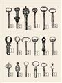 Picture of Vintage Style USB Keys _GroupedProduct_Rectangle_Portrait_Unframed_Print_Only_