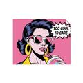 Picture of Too Cool To Care _GroupedProduct_Rectangle_Landscape_Unframed_Print_Only_