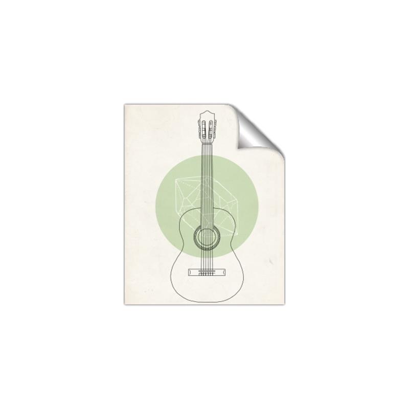 Picture of Guitar _GroupedProduct_Rectangle_Portrait_Unframed_Print_Only_