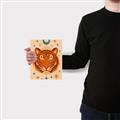 Picture of The third eye tiger _GroupedProduct_Rectangle_Portrait_Canvas_